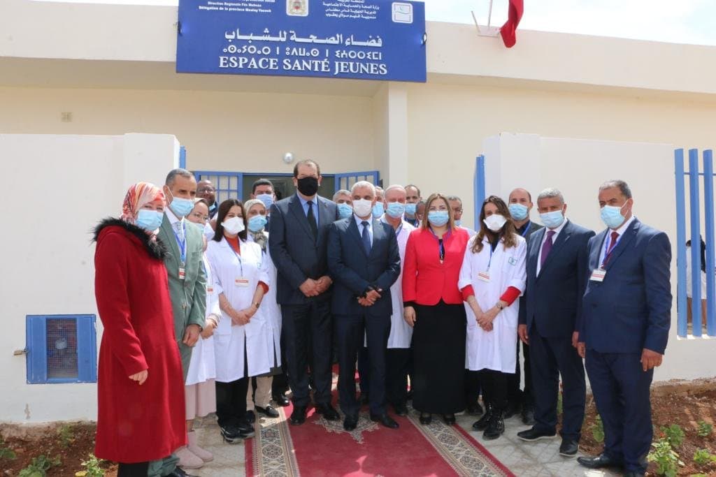 Moulay Yaâcoub: inauguration d’un centre de diagnostic de la tuberculose et des maladies respiratoires et d’un espace de santé pour les jeunes￼