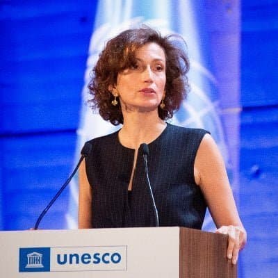 La faculté de l’art à inspirer de plus en plus évidente au cours des crises et des conflits récents (Audrey Azoulay)