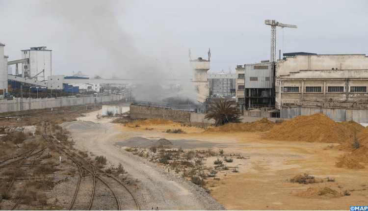 Casablanca: énorme incendie dans une usine de production d'huile de table