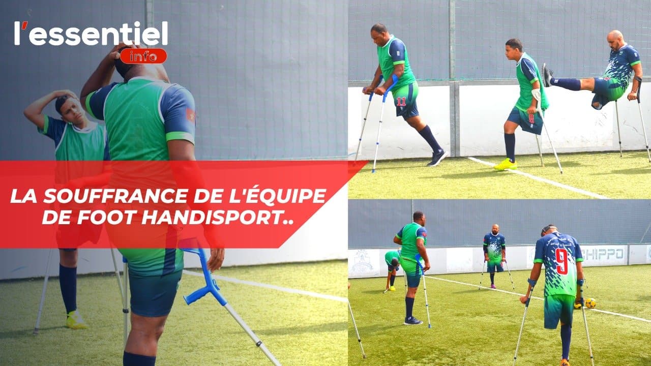 Vidéo - Handisport : La souffrance des équipes de foot