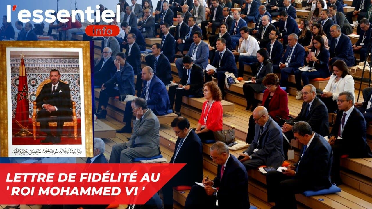 Lettre de fidélité au Roi Mohammed VI par la Société Marocaine d’ingénieurs des Canaux et des Routes - Vidéo