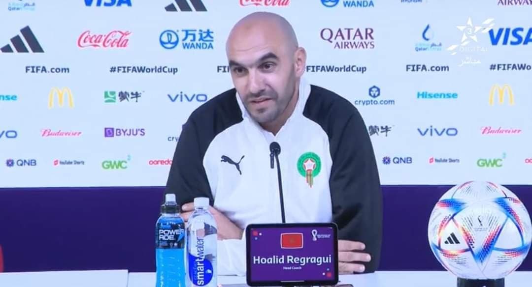 Conférence de presse: Regragui s'exprime avant le match de l'équipe nationale contre la Croatie - Vidéo