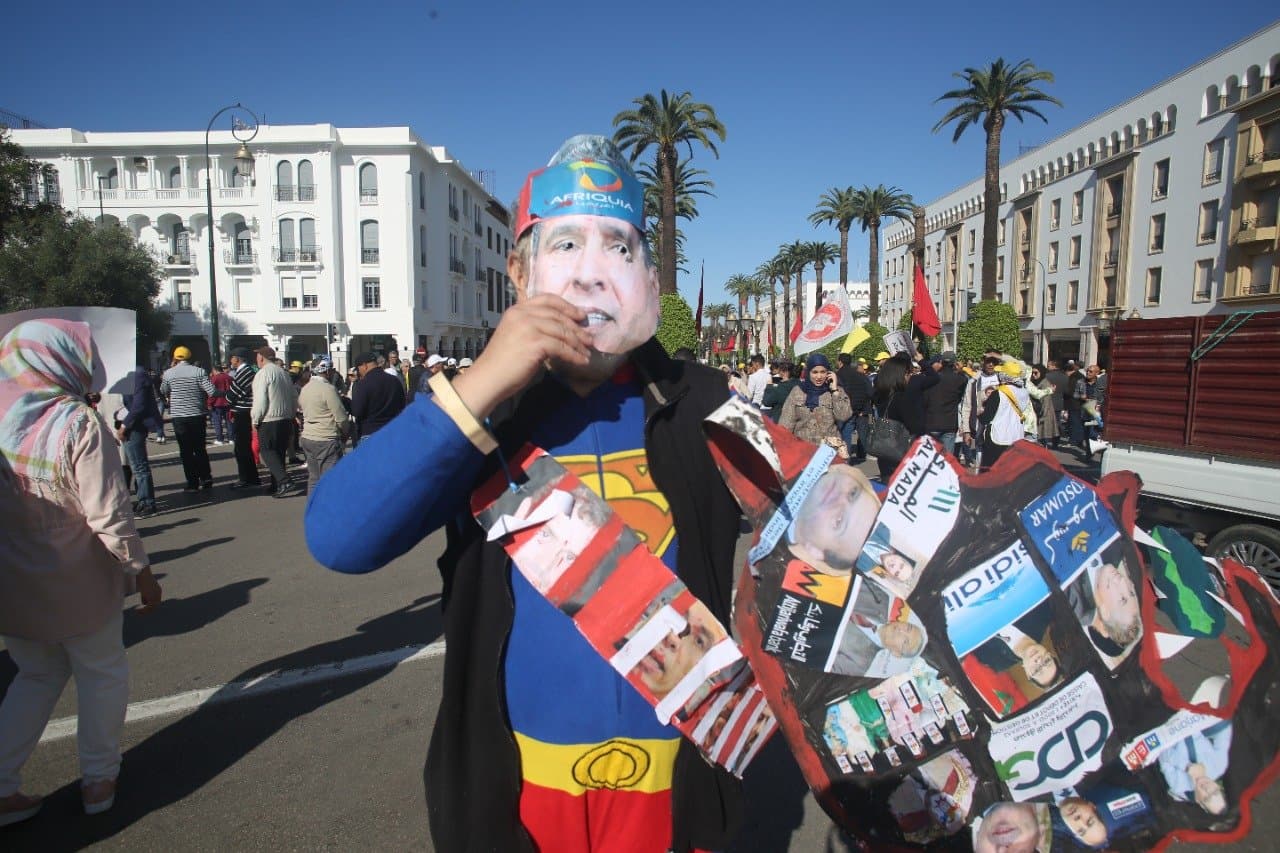 Vidéo - RABAT: Des milliers de manifestants contre « la vie chère et la répression »