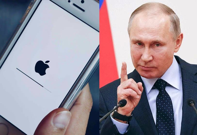 Le Kremlin demande à ses fonctionnaires de se débarrasser de leur iPhone