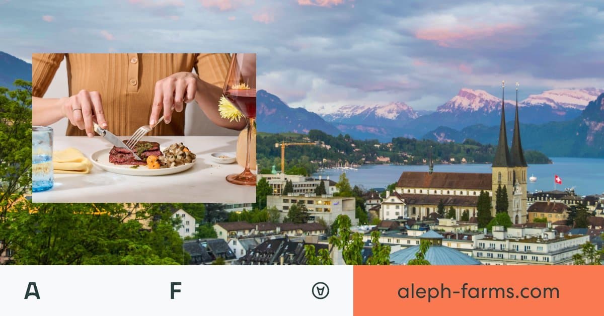 Viande cultivée: Aleph Farms dépose une demande d'approbation en Suisse