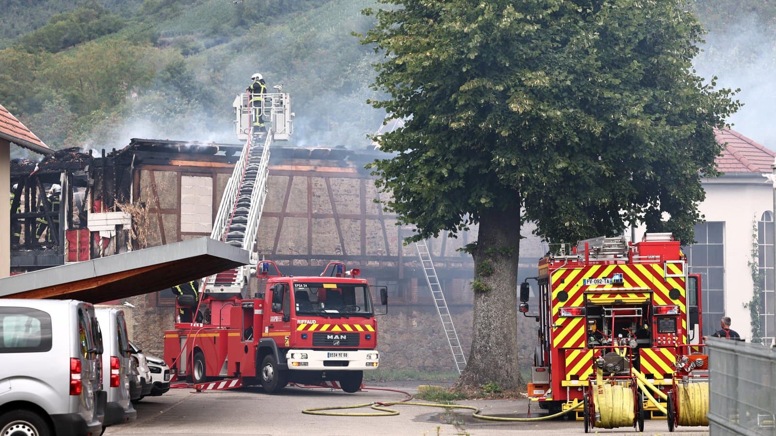 11 disparus après un incendie dans un gîte pour handicapés en Alsace en France