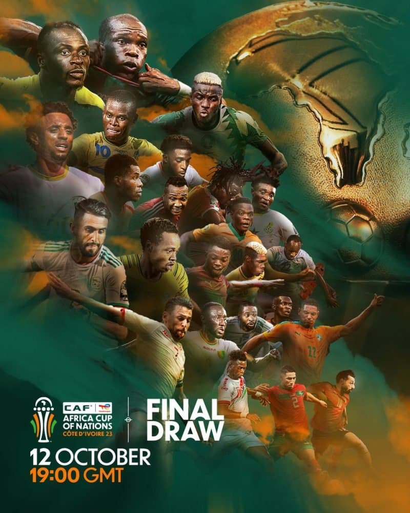 CAN 2023:  tout ce que vous devez savoir pour suivre le tirage au sort
