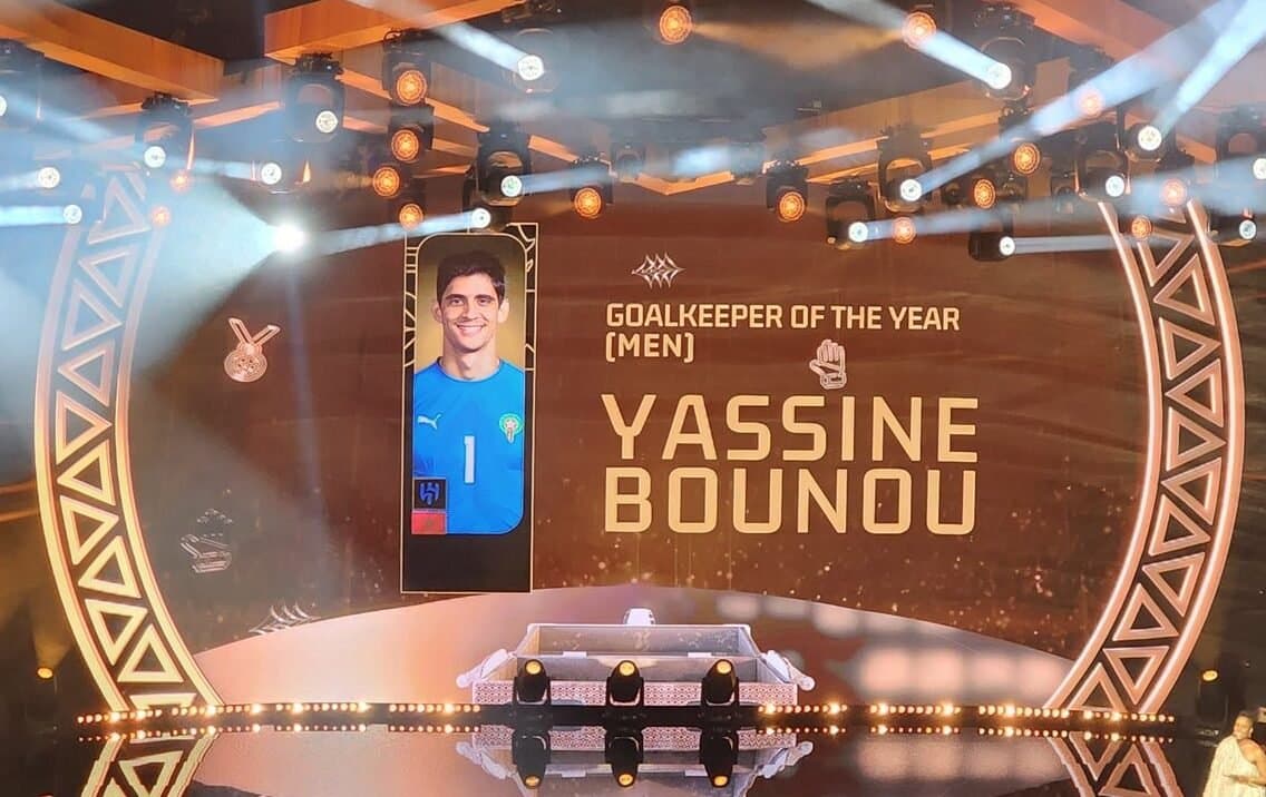 CAF AWARDS 2023:  BOUNOU, 𝗠𝗘𝗜𝗟𝗟𝗘𝗨𝗥 𝗚𝗔𝗥𝗗𝗜𝗘𝗡 𝗔𝗙𝗥𝗜𝗖𝗔𝗜𝗡