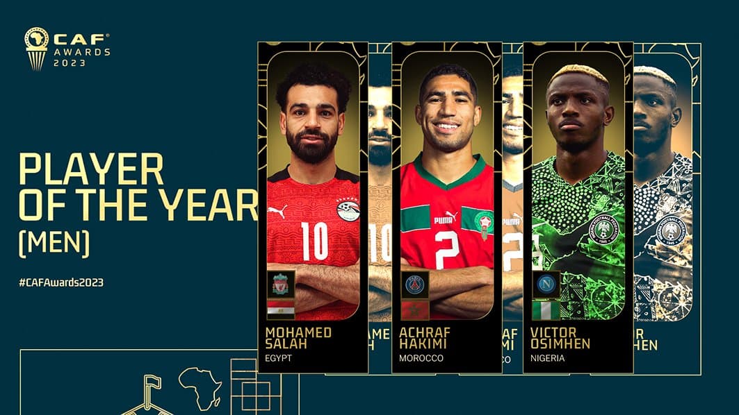 CAF Awards 2023: Les stars africaines du football mondial dominent la liste des finalistes