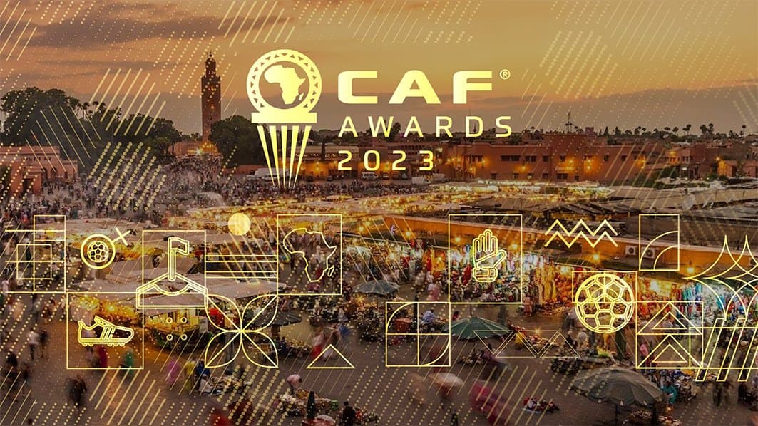 CAF Awards: Les légendes du football africain illuminent les rues de Marrakech