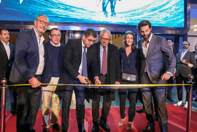 Casablanca : Inauguration du cinéma Pathé.     