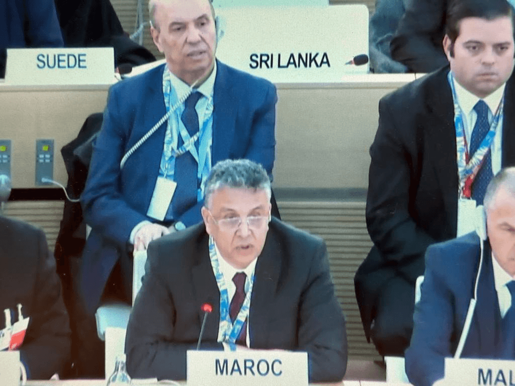 Genève :  M. Ouahbi expose l'engagement du Maroc en droits humains.
