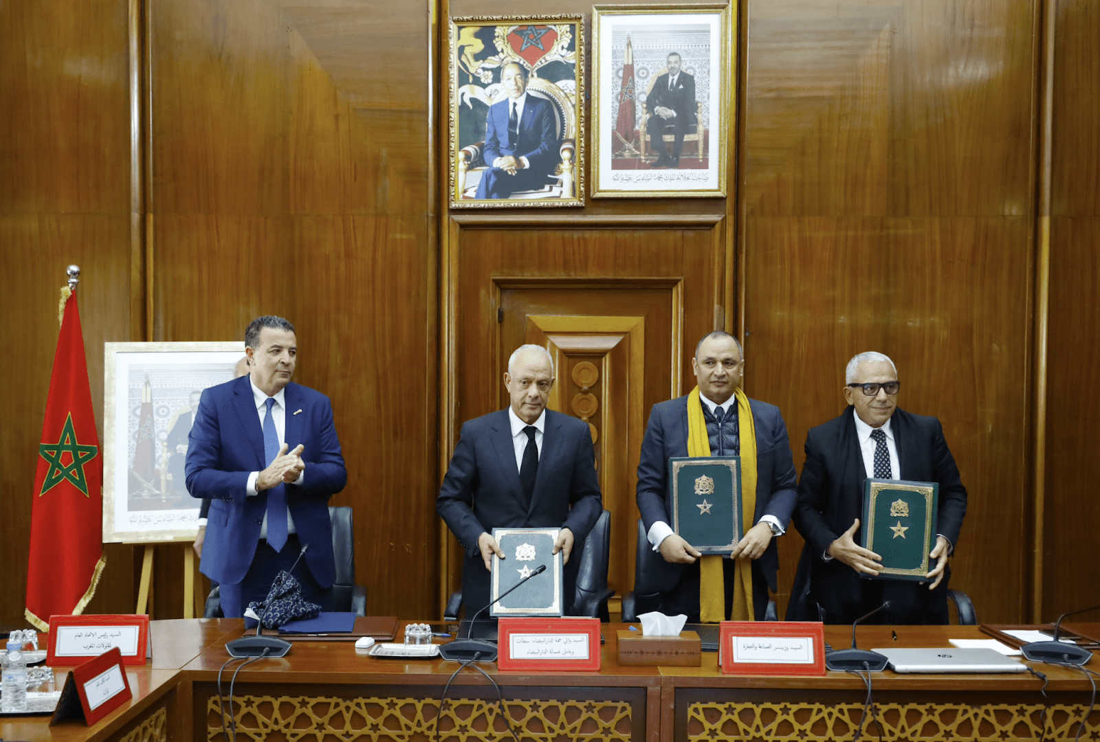 Casablanca : Une convention-cadre pour le développement des zones industrielles.
