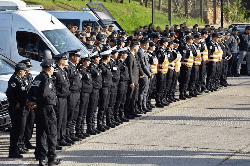Promotion de 7 513 agents de police au cours de l'année 2023.