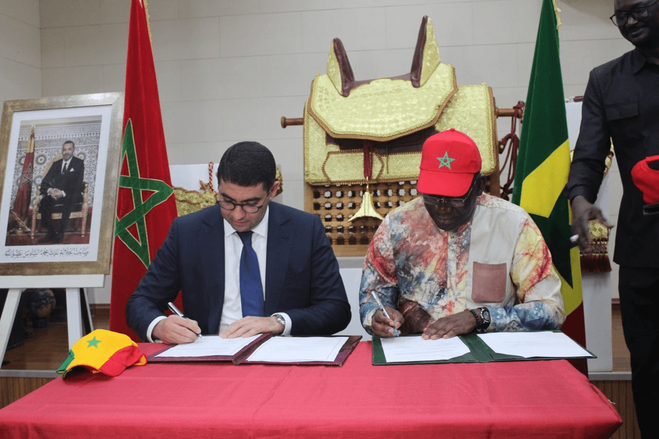 Signature d'une Convention de Coopération Culturelle entre le Maroc et le Sénégal.