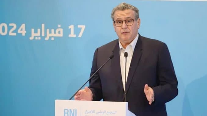 M. Akhannouch:Le conseil national du RNI prend position à mi-parcours gouvernemental dans un contexte national favorable.