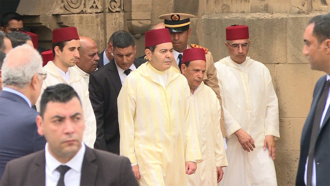 Obsèques de Feu Mohamed Bensaïd Aït Idder en présence de SAR le Prince Moulay Rachid.