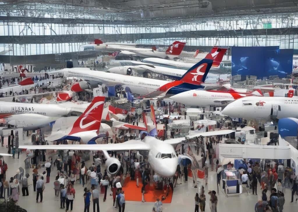 Ouverture du salon aéronautique de Singapour 2024