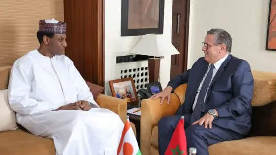 Message du Président de la République du Niger à Sa Majesté le Roi Mohammed VI que Dieu L'Assiste.
