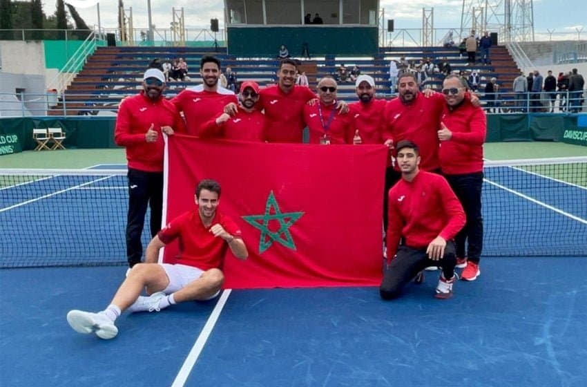 Coupe Davis: Le Maroc, assure son maintien au Groupe mondial II.