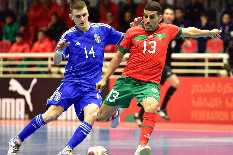 Futsal : L'équipe nationale s'impose face à son homologue italienne (4-0).