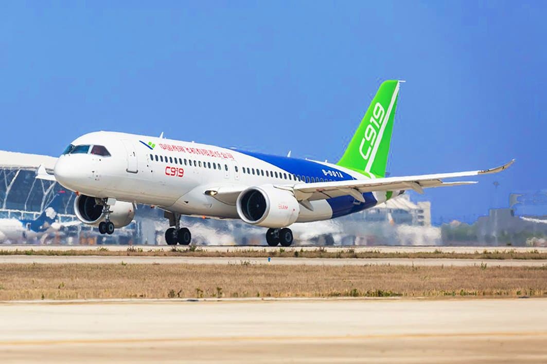 Singapore Airshow: le C919 fait sa première apparition hors de Chine