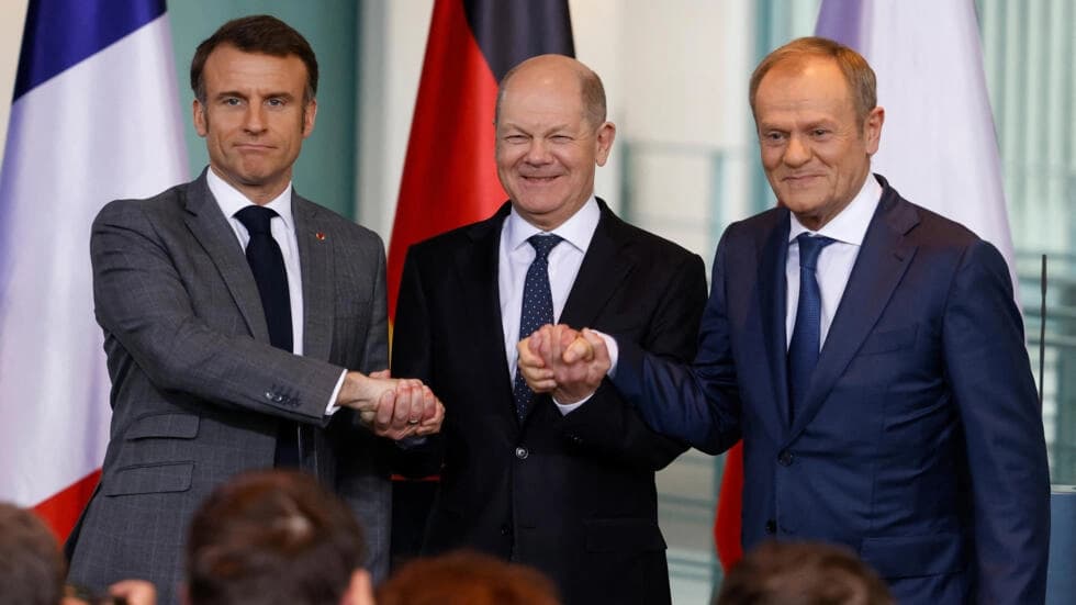 Solidarité européenne : France, Allemagne et Pologne unies pour soutenir l'Ukraine face à la Russie