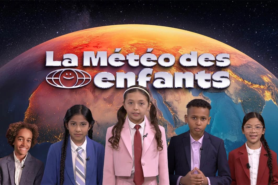 Pourquoi une météo sera présentée aujourd'hui par des enfants dans le monde entier ?