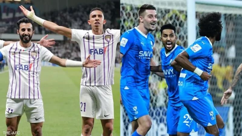 Report du match Al-Ain contre Al-Hilal en raison des conditions météorologiques