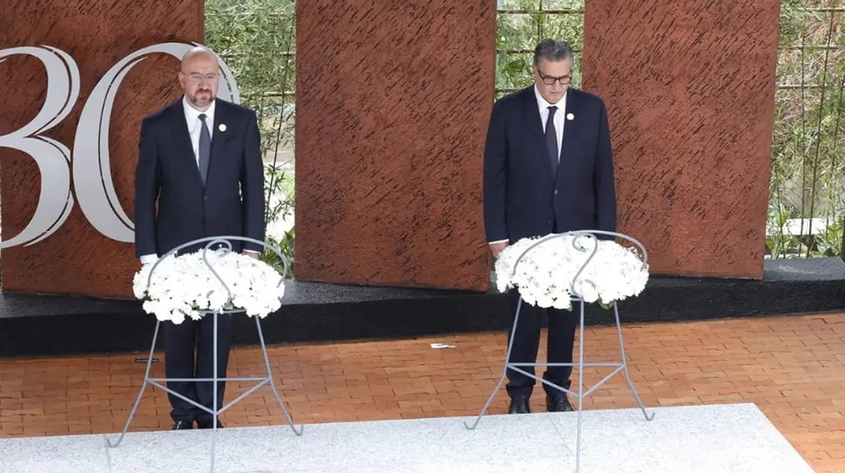 Akhannouch représente SM le roi lors de la commémoration  du génocide contre les Tutsis