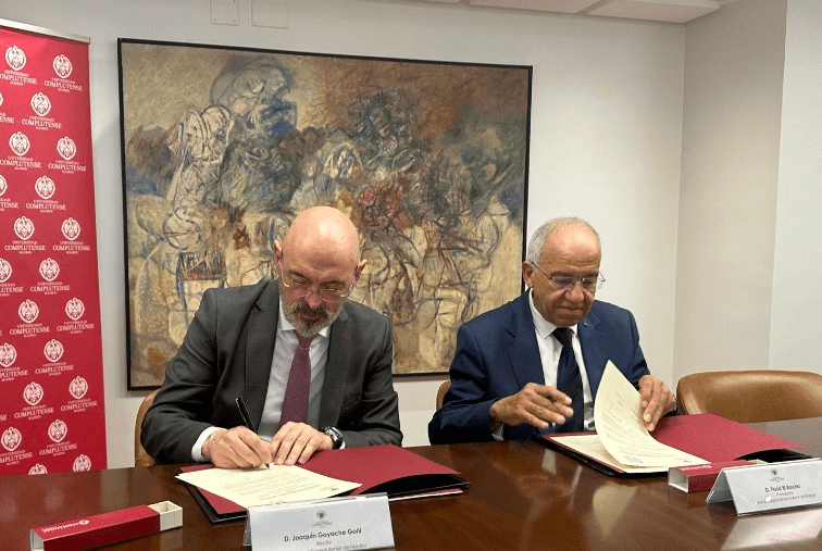 Signature d'un Accord de Coopération entre les Universités Mohammed V de Rabat et Complutense de Madrid
