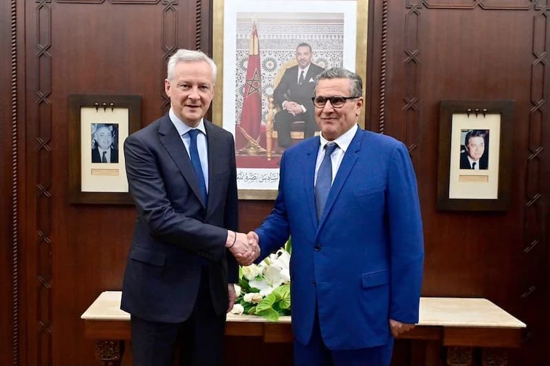 Renforcement des Liens Franco-Marocains : Entretien entre Aziz Akhannouch et le Ministre Français de l'Économie