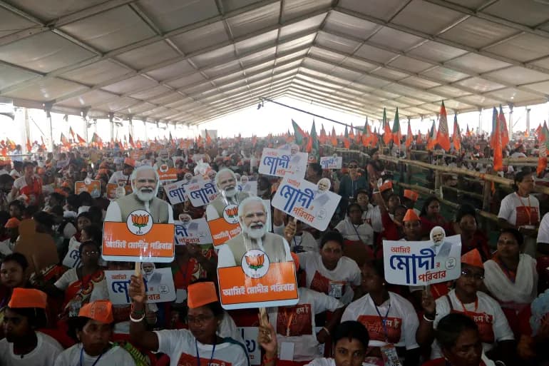 Élections en Inde : Modi en tête malgré les défis de l'opposition