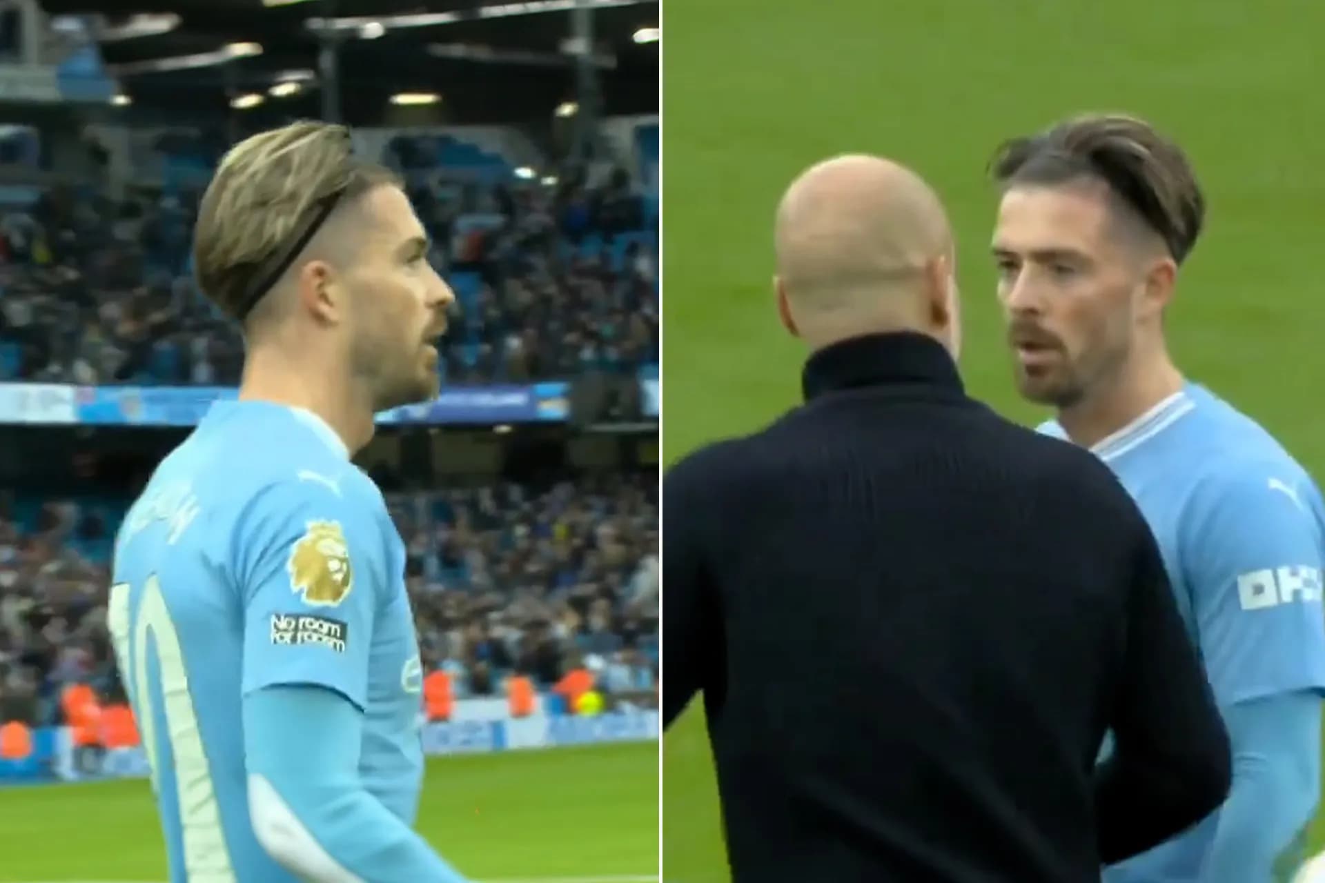 Guardiola exprime sa frustration envers Grealish après le match nul contre Arsenal