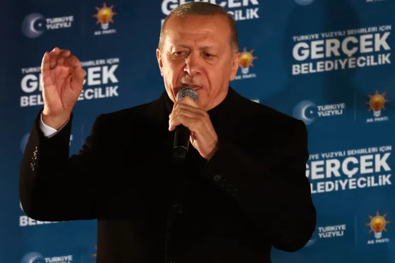 Erdogan reconnaît sa défaite aux élections municipales