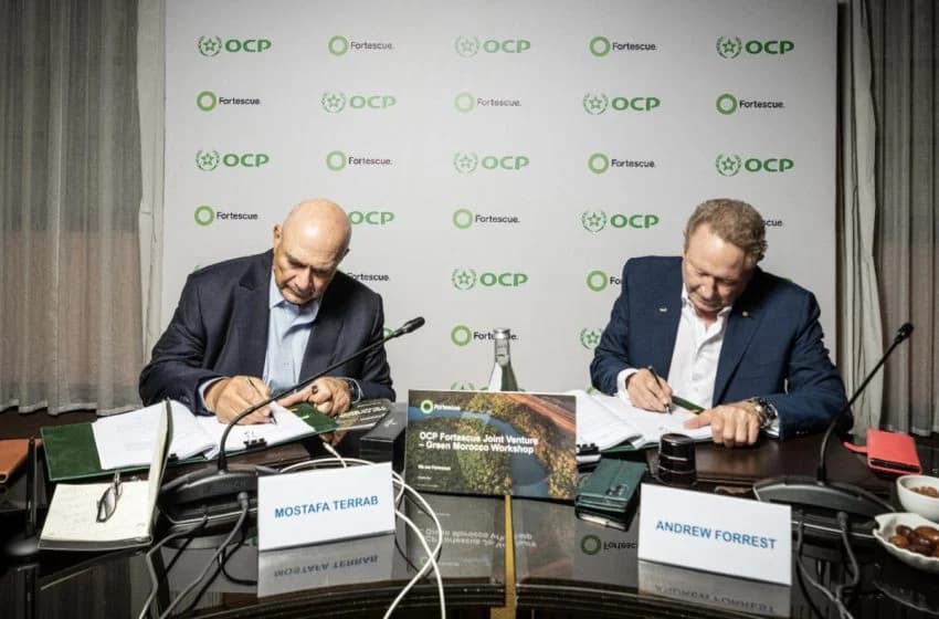 OCP.. Annonce d'un projet commun pour l'énergie verte au Maroc