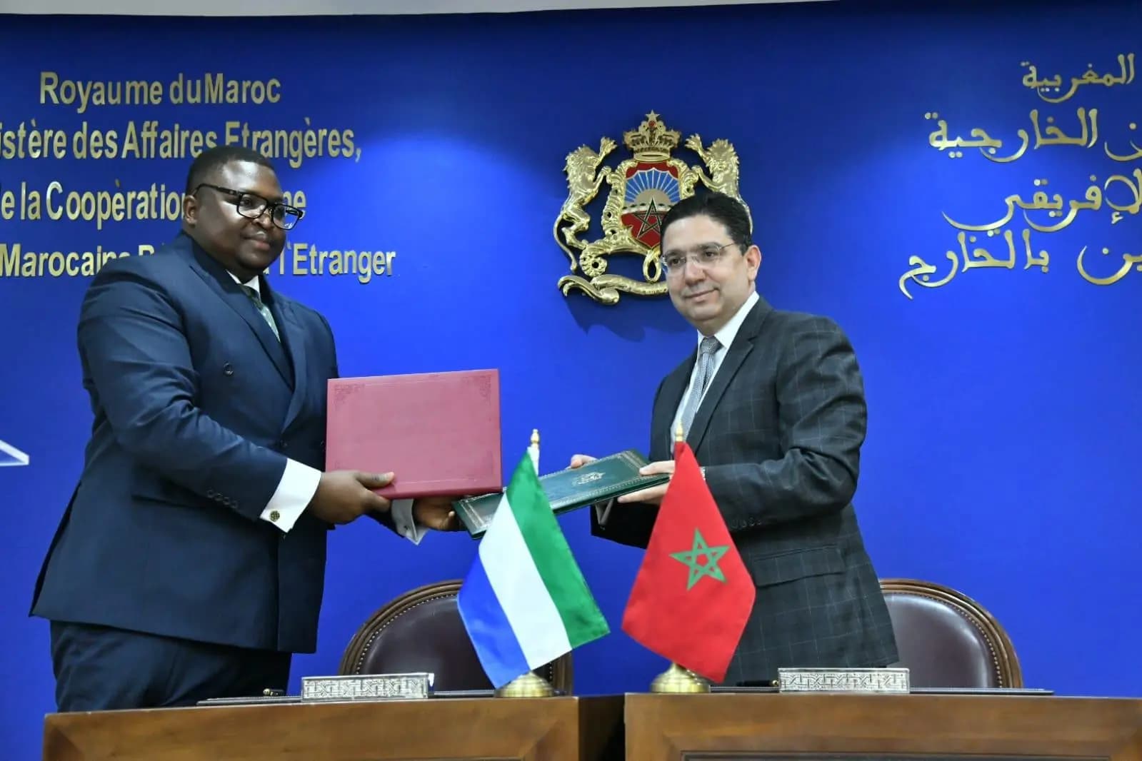 La Sierra Leone exprime son soutien à l'initiative marocaine pour le Sahara dans une déclaration conjointe