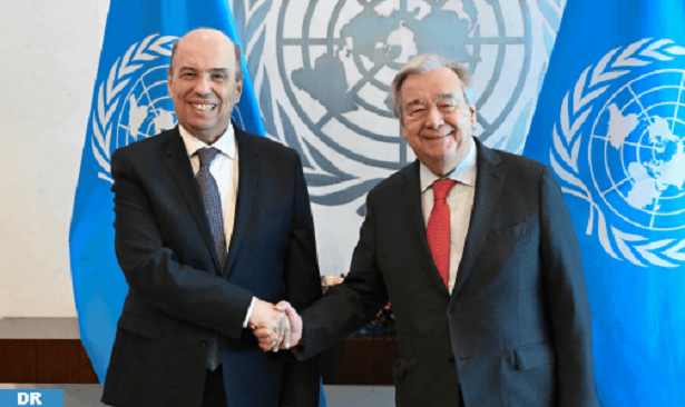 Réunion à New York : L'Ambassadeur Zniber et Guterres Échangent sur les Priorités du Conseil des droits de l'homme