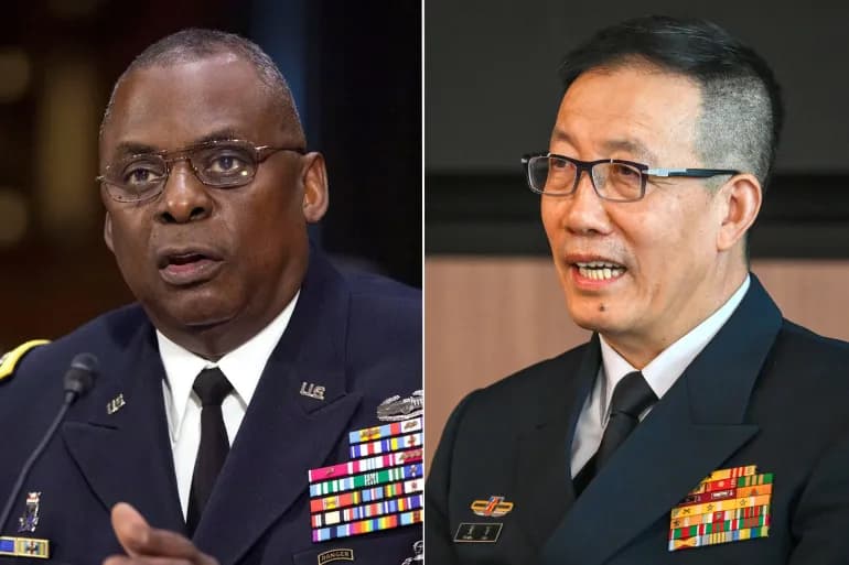 La première réunion depuis 18 mois. Les ministres de la Défense américains et chinois discutent à Singapour