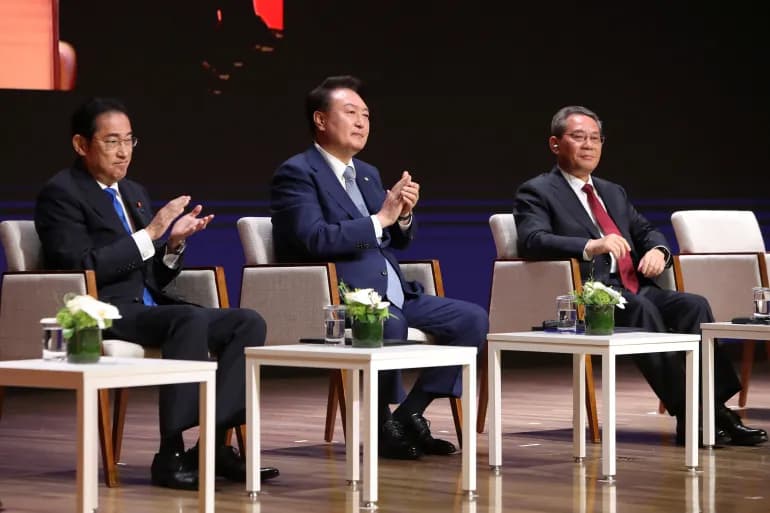 La Chine appelle la Corée du Sud et le Japon à rejeter le protectionnisme et la séparation économique