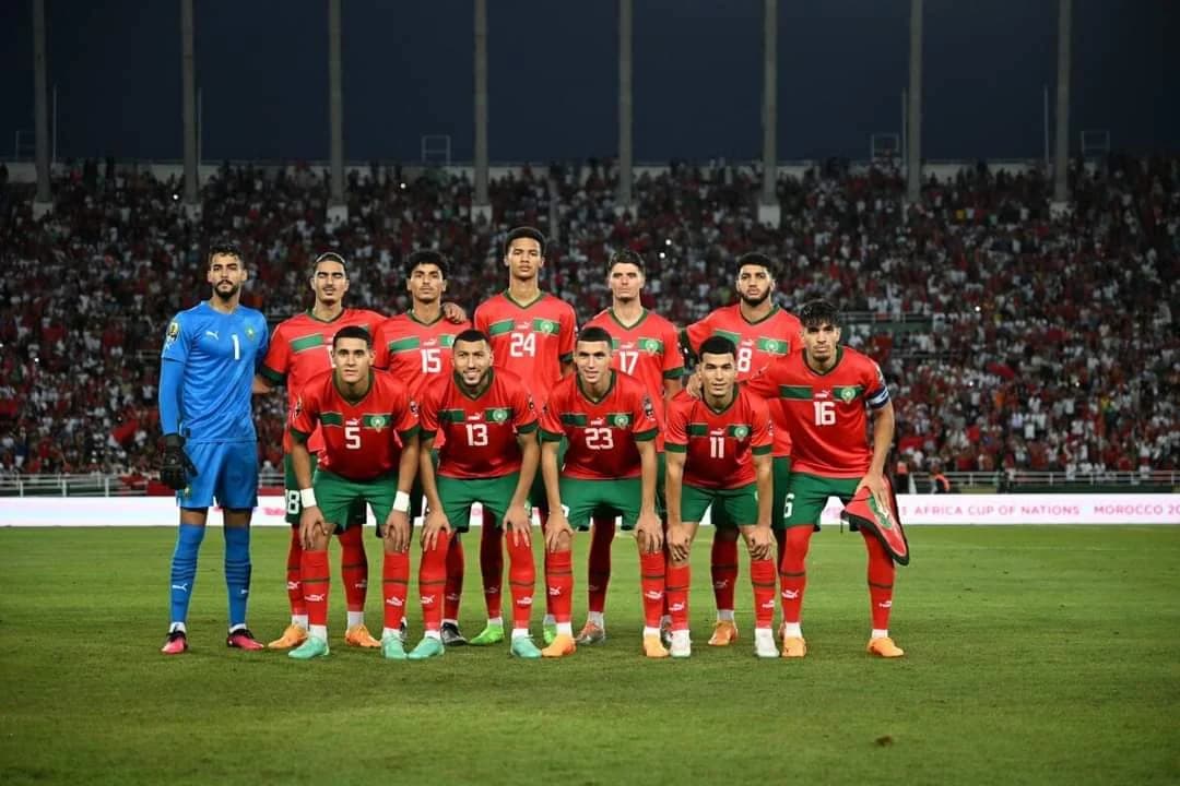Match amical pour l'équipe olympique marocaine de football contre la Belgique le 4 juin