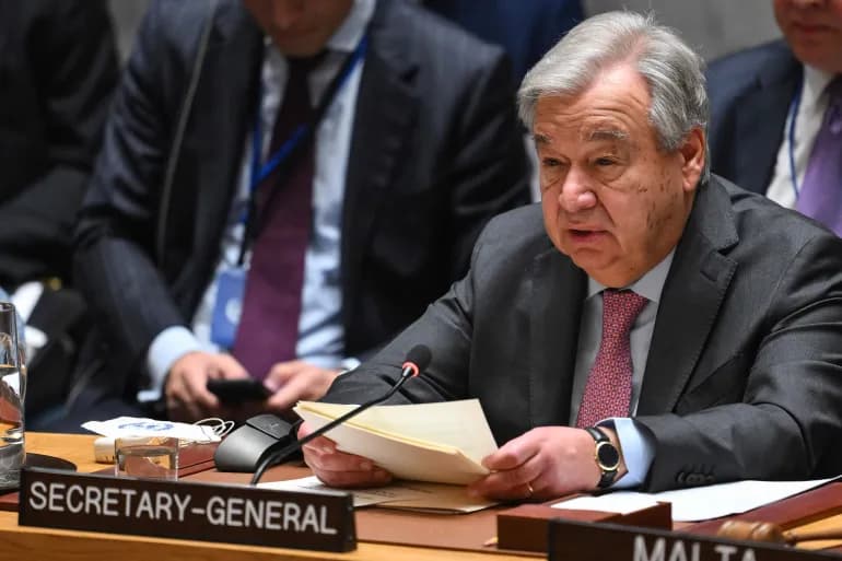 Guterres : Des millions de Soudanais et de Palestiniens à Gaza risquent de mourir de maladies