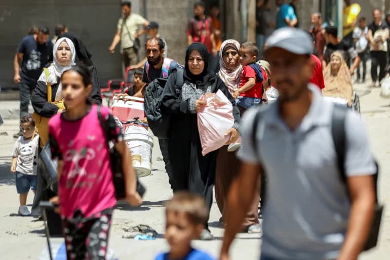 Tweeters : scènes de type Doomsday dans le quartier de Shujaiya