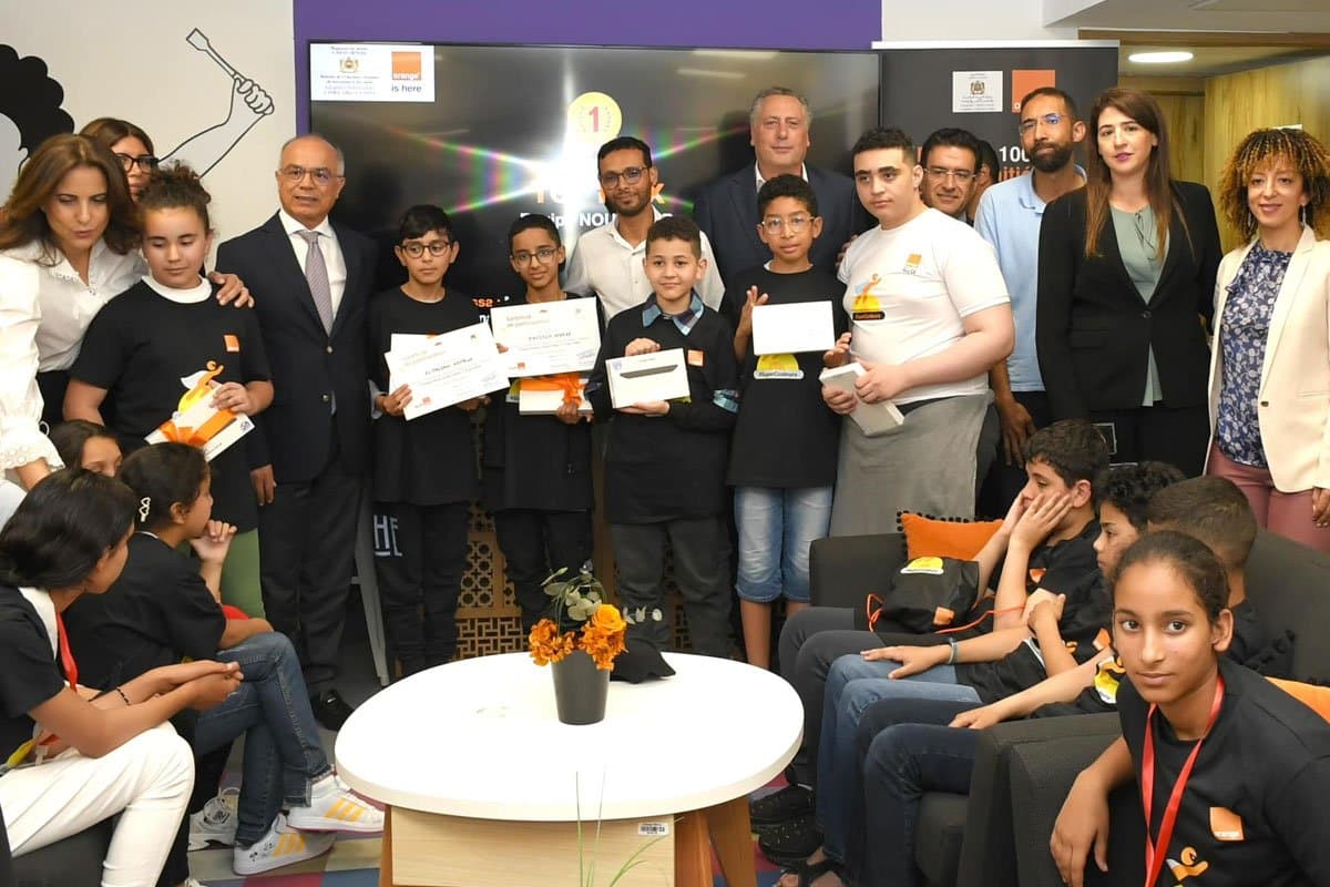 100 000 élèves bénéficient d'ateliers de programmation grâce à la collaboration entre le Ministère de l'Éducation nationale et Orange Maroc