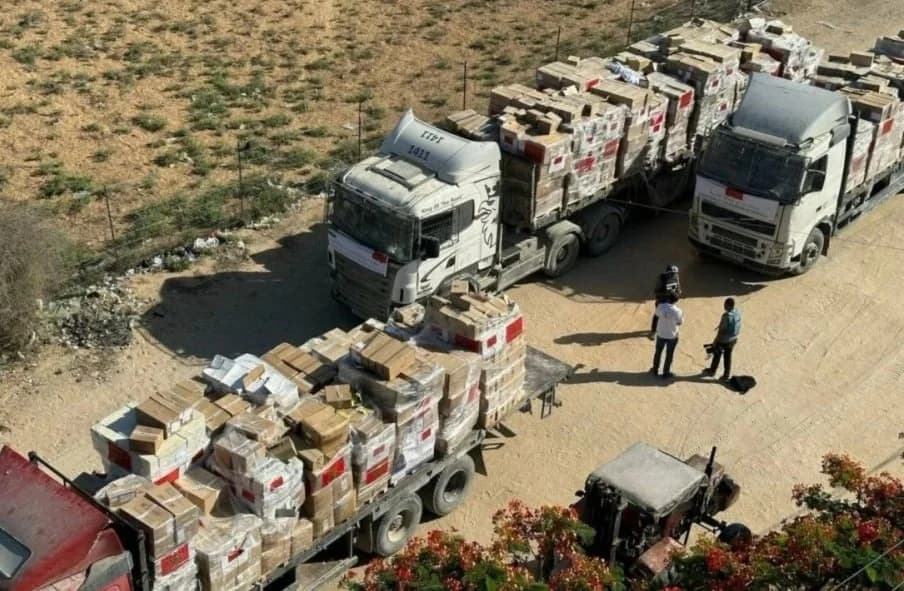Gaza : Début de la distribution des aides médicales ordonnées par SM le Roi pour les Palestiniens