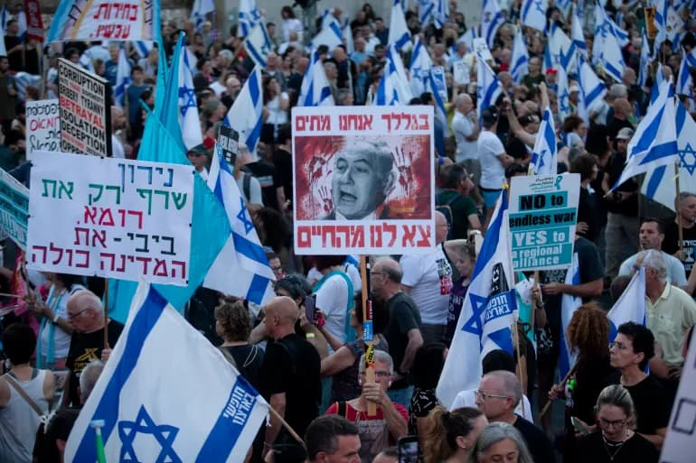 Les manifestations israéliennes réclament un accord d’échange