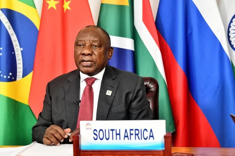 Le président sud-africain s'absente du sommet du G7 et se concentre sur la recherche de partenaires pour la gouvernance