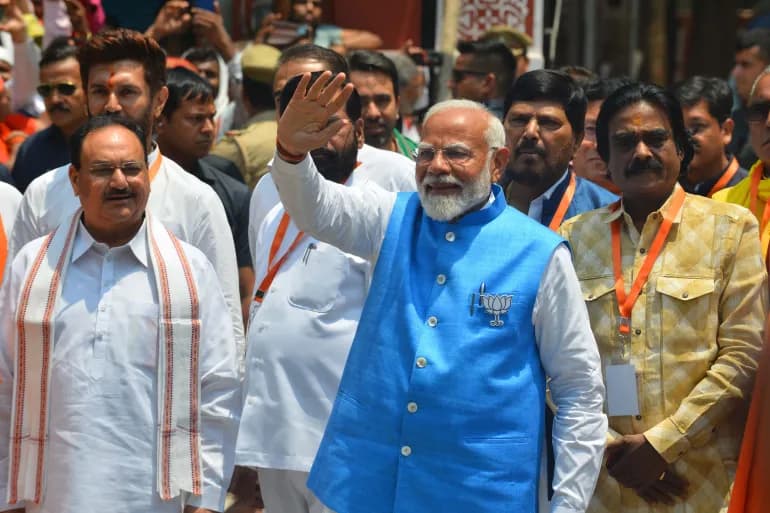 Modi est élu pour la troisième fois consécutive Premier ministre indien