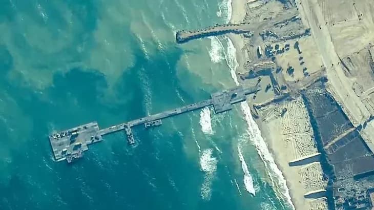 Les représentants américains interdisent l'allocation de fonds pour soutenir le quai flottant à Gaza