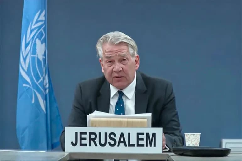 Un coordinateur de l'ONU raconte son témoignage après sa visite à Gaza
